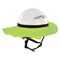 Ergodyne Lime Universal Hard Hat Brim - Neck Shade 6661 - alternate 9